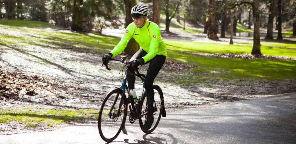 portland attorney rob kline on bicycle
